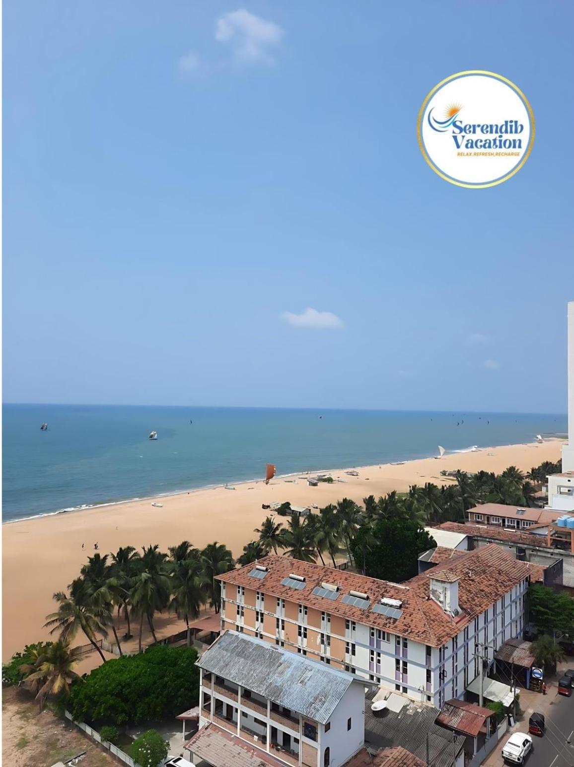 Negombo Ocean Breeze - Bliss On The Beach Luxury Apartments By Serendib Vacation 外观 照片