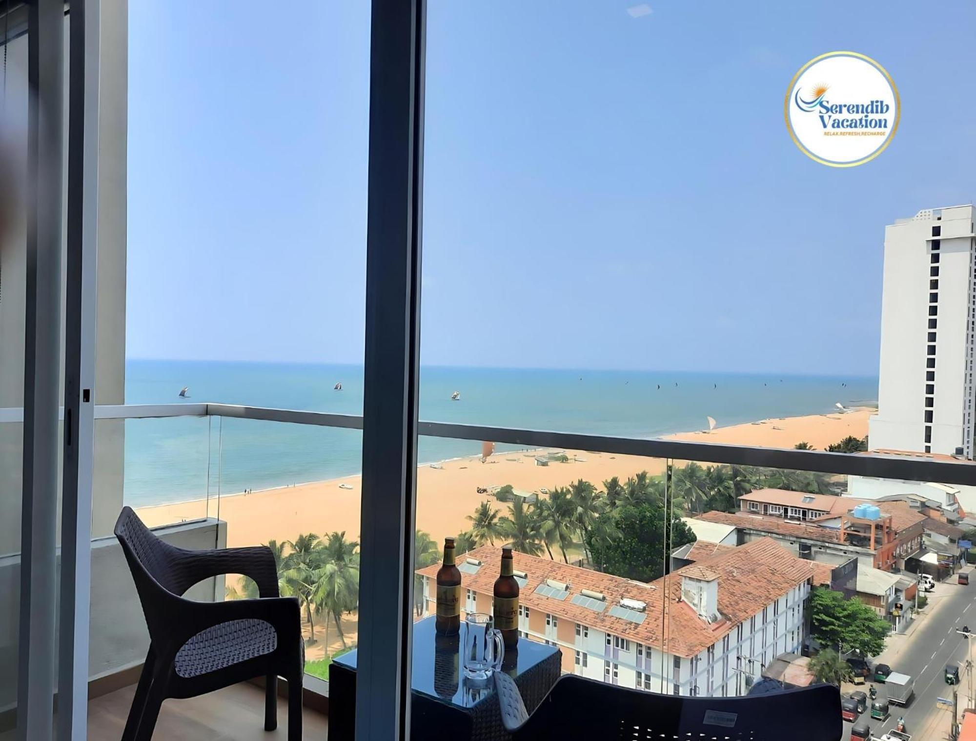 Negombo Ocean Breeze - Bliss On The Beach Luxury Apartments By Serendib Vacation 外观 照片
