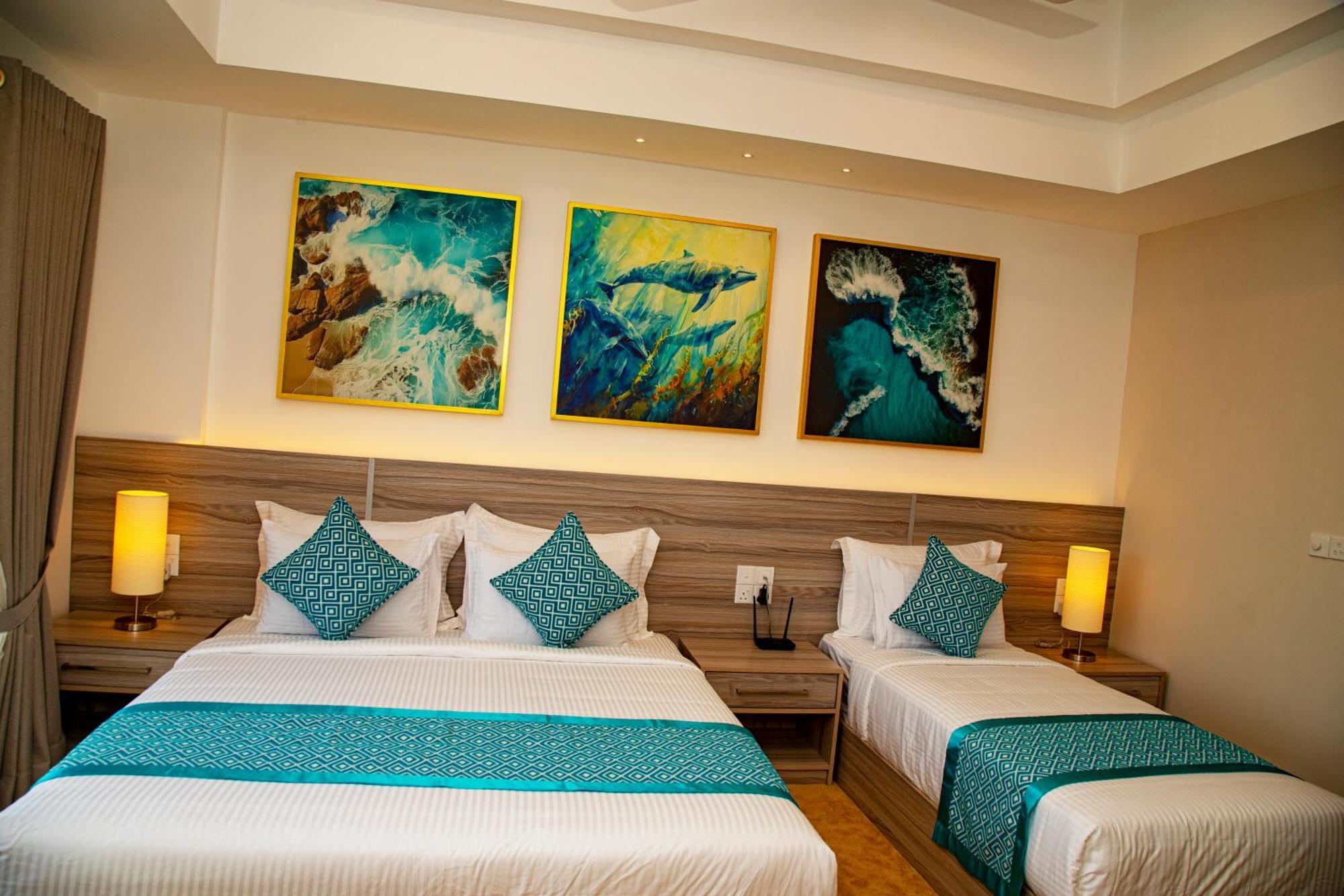 Negombo Ocean Breeze - Bliss On The Beach Luxury Apartments By Serendib Vacation 外观 照片